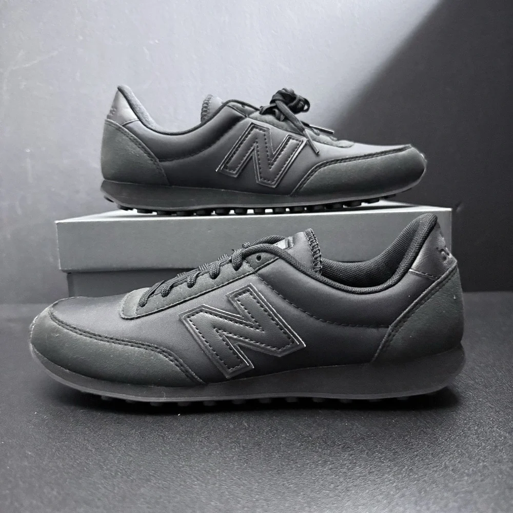 New Balance 410 Shoes Men size 6 Triple‎ Black Casual Work Sneakers Workwear